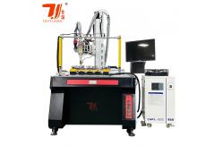 China Customized 4 Axis 1500W Automatic Laser Welding Machine for Teapot Spout supplier