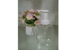 China Foam Pump Bottle With Transparent Housing Clip Lock Adjustable Output supplier