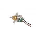 RoHS Micro Linear Motor 5VDC Captive Stepper Motor With Screw Shaft 10mm Screw Subdivision for sale