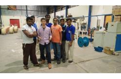 China Single Screw 65KW Power Wire Extrusion Machine Wire And Cable Manufacturing supplier