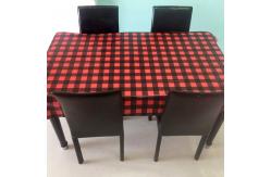 China Home Decor Nordic Custom Printed Tablecloth Plastic PEVA material supplier