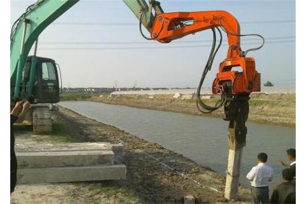 Customised Excavator Vibratory Pile Hammer ODM high acceleration