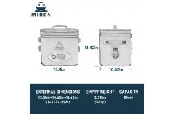 China Popular Customisable Beeping 14L Soft Cooler Bag With Bluetooth Audio. supplier
