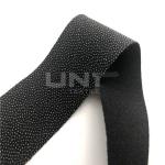 Black Garments Accessories High Elasticity PA Coating 3.5cm Width OEKO Certificate