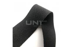 China Black Garments Accessories High Elasticity PA Coating 3.5cm Width OEKO Certificate supplier