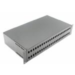 2U 19inch Empty Fixed Rack mount Fiber patch panel for sale