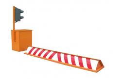 China PAS 68 Heavy Duty Rising Kerbs with Manual Hand Pumping Facility supplier
