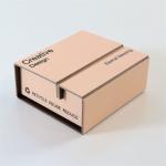 Foldable Small Cardboard Jewelry Boxes Wedding Party Small Gift Packing Box Offset Printing for sale