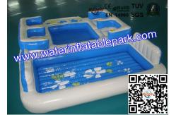 China Large Rental  Inflatable Water Games , Commercial Inflatable River Floats supplier