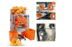 China Electric Commercial Auto Feed Orange Juice Squeezer Machine , Orange Press Juicer supplier