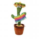 Luminous Dancing And Talking Electric Cactus Plush Toy