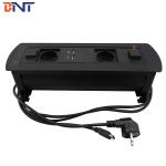 3Mm Panel  Thickness electric  Black  Desk Pop Up Multimedia Socket for sale