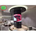 Indoor P4 Fixed Advertising LED Screens Curved LED Display Cylindrical Screens for sale