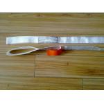White 530kg Flat Endless Lifting Slings , Polyester Lift All Web Slings for sale