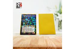 China Custom Printed Deck Protector Sleeves For Yugioh MTG Transparent Card Gaming supplier