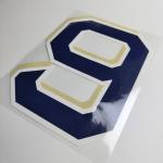 Elastic Iron On Heat Transfer Letters And Numbers For Football Jerseys