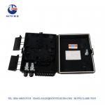 OEM Outdoor Waterproof Black ABS FDB Fiber Distribution Box 16 Cores for sale