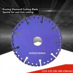 400mm Vacuum Brazed Diamond Blades For Cast Iron Cutting for sale