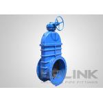 Large Rubber Seated Gate Valve Gear Operation Ductile Iron PN10 - 25 for sale
