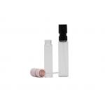 Mini Refillable Perfume Tester Bottle Atomizer 3ml Glass Bottle With Plastic Snap Sprayer for sale