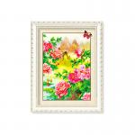Flowers And Plants 5D Images Lenticular Art Prints For Restaurant Decor for sale