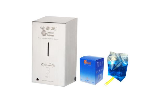 SS304 Touchless Hand Sanitizer Dispenser , Automatic Sensor Liquid Soap Dispenser
