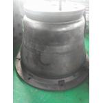 Marine Harbour Fendering Natural Rubber Fender C1200H Marine Cone Type for sale