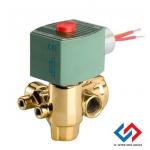 ASCO Quick Exhaust Solenoid Valve 8321G002 110/50 120/60 24VDC with Brass Body Material and 120°F Fluid Temperature Rating for sale