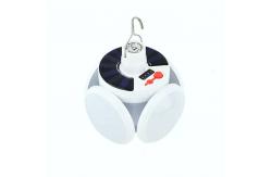 China Solar Rechargeable Ip40 Football Led Bulb With Battery supplier