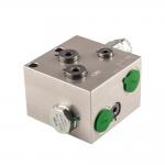 Excavator Parts Hydraulic Manifold Aluminum Alloy Precision Hydraulic Valve Block for sale