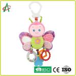 Bee Baby Plush Rattle Multi Functional Easy Cleaning for sale