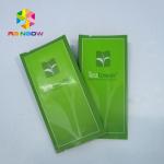 Custom Printed Plastic Side Gusset Bag For Snacks Biscuit Tea Packaging for sale