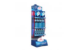 China Shavers Pegboard Display Stands Demountable Supermarket Display Shelves With Hooks supplier