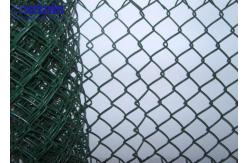 China PVC Coated Chain Link Mesh Fence Wire For Recreational Grounds Oem supplier