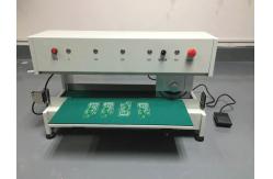 China LED Multi Blade PCB V Groove Cutting Machine 200mm/S Spindle Speed supplier