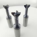 High Precision GU25UF Carbide swallowtail Cutter PVD Coating For Plastic Moulds