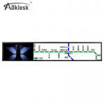 Shelf Edge Stretched LCD Display Signage 30Inch 32W Slim Wall Mounted 3000:1 for sale