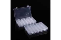 China 36 Grids Clear Plastic Organizer Box For Storage Jewelry supplier