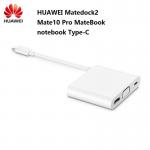 Original HUAWEI MateDock 2 dock For Mate10 Pro MateBook D X X Pro E notebook Type-C for sale