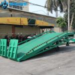 15 Tons Mobile Dock Ramp Warehouse Portable Truck Loading Ramp