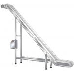 SUS304 Stainless Steel Flat Top Chain Conveyor high temperature for sale