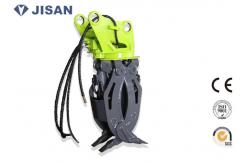 China ZX60 Mini Excavator Rotating Grapple Hydraulic Timber Grappling Attachment supplier
