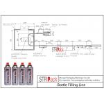 Cooking Gas Production Bottle Filling Line With Aerosol Can Weight Checking Machine for sale