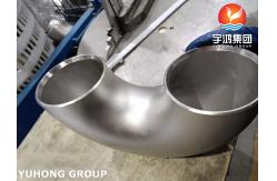 China ASTM A403 WP321-S180 Deg Elbow For Reduce System Pressure Drop supplier