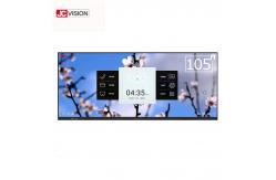 China JCVISION 105 Inch Interactive Smart Board IR Touch Classroom Teaching supplier