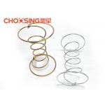 Golden Chrome Plating Double Cone Springs Opening Diameter 80 - 130mm