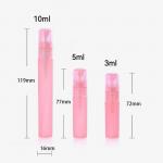 3ML 5ML & 10ML Plastic Perfume Sprayer Pen Empty Container for Perfume With Matte Color Finished for sale