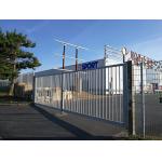 Installed Easily Door Odm Fence Sliding Gate 7 Feet Height Iron Metal for sale