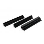                    PVC Plastic Profile Black Geometric Profile Fish Tank Accessories              for sale