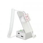 Security Mobile Phone Anti Theft Display Holder , White Tablet Security Lock for sale